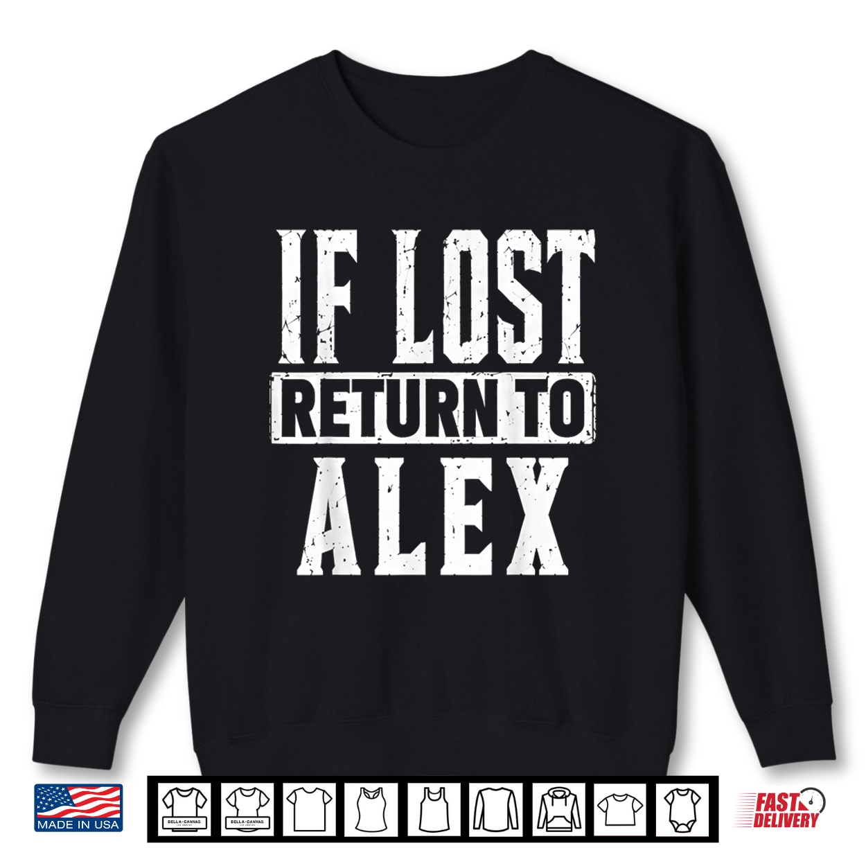 Funny If Lost Return To Alex Couple Matching Shirt