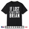 Funny If Lost Return To Brian Couple Matching Shirt