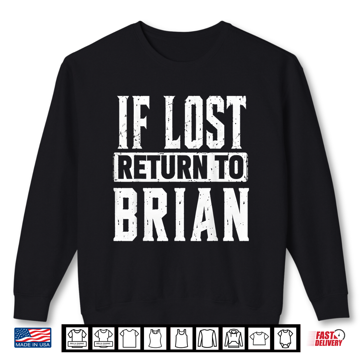 Funny If Lost Return To Brian Couple Matching Shirt