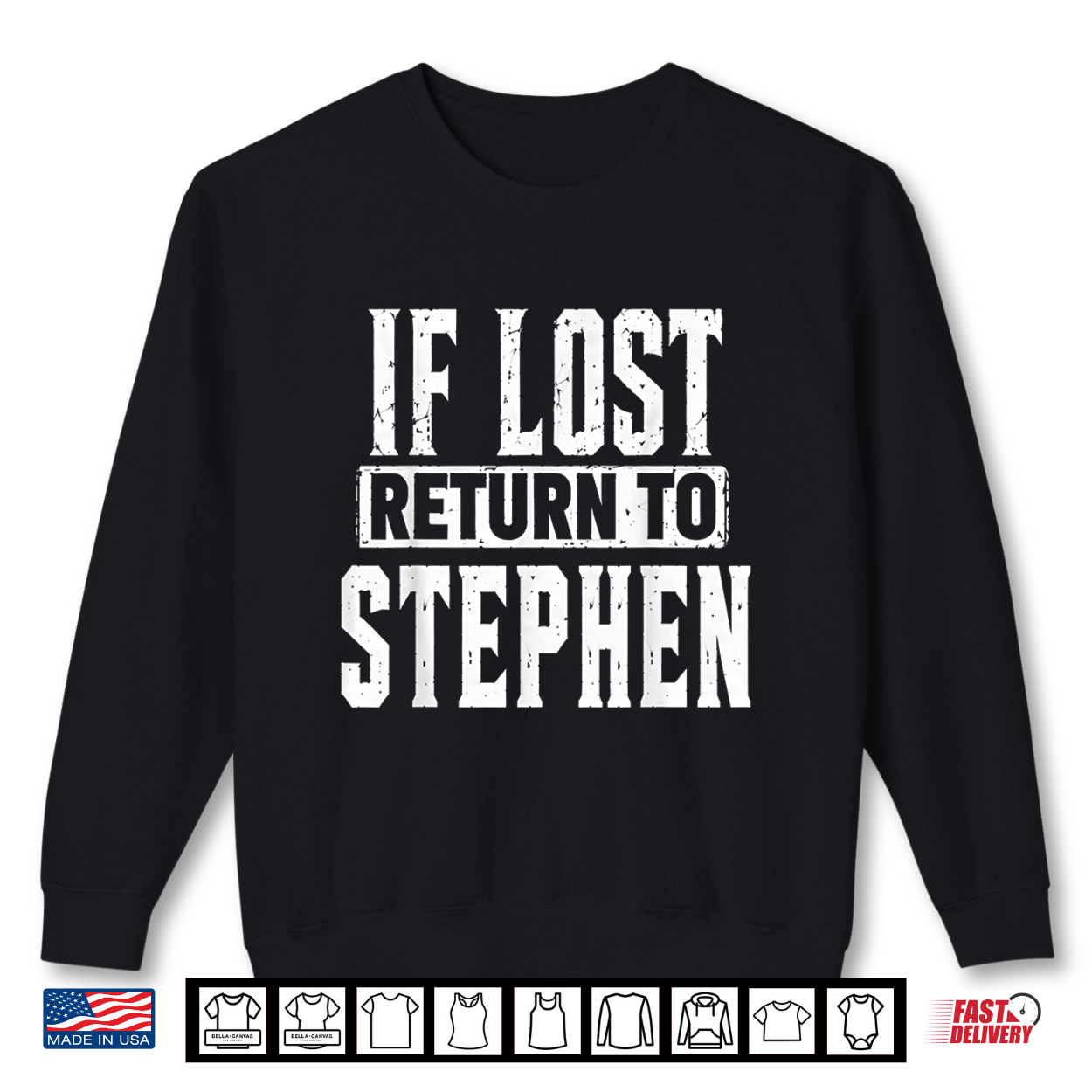 Funny If Lost Return To Stephen Couple Matching Shirt