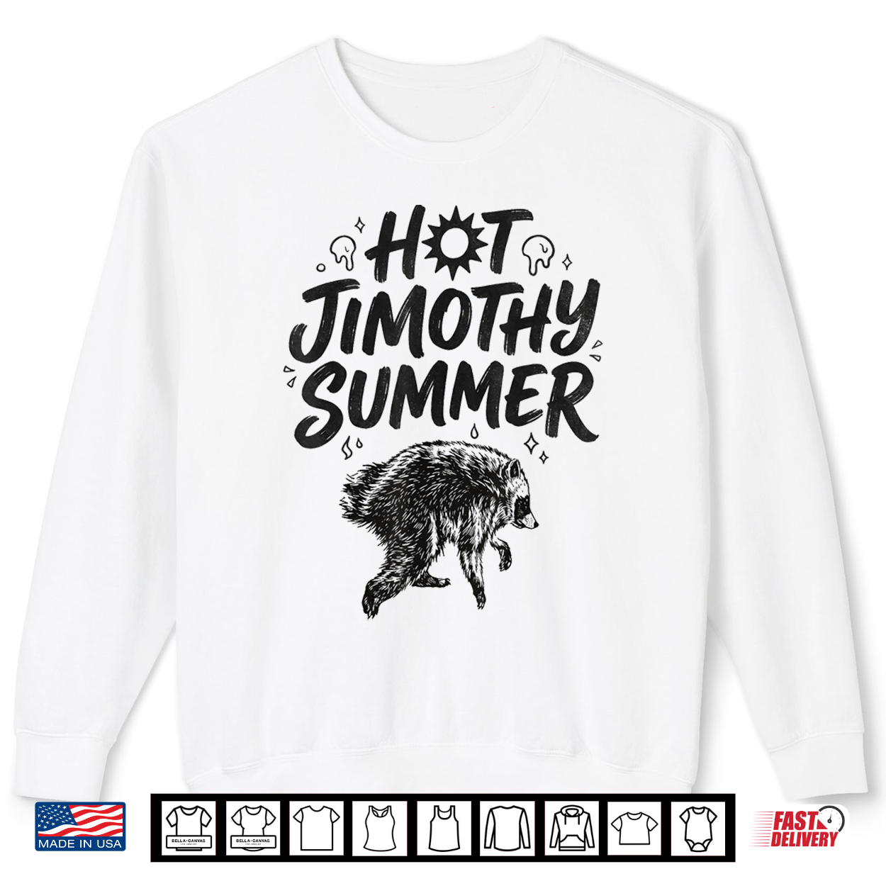 Jimothy Viral Raccoon Meme Funny Hot Jimothy Summer Lover Shirt