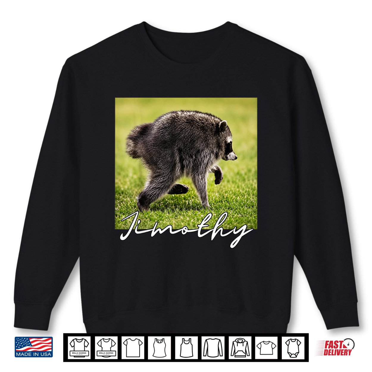Seattle Jimothy Raccoon Meme Trash Panda Humor Shirt