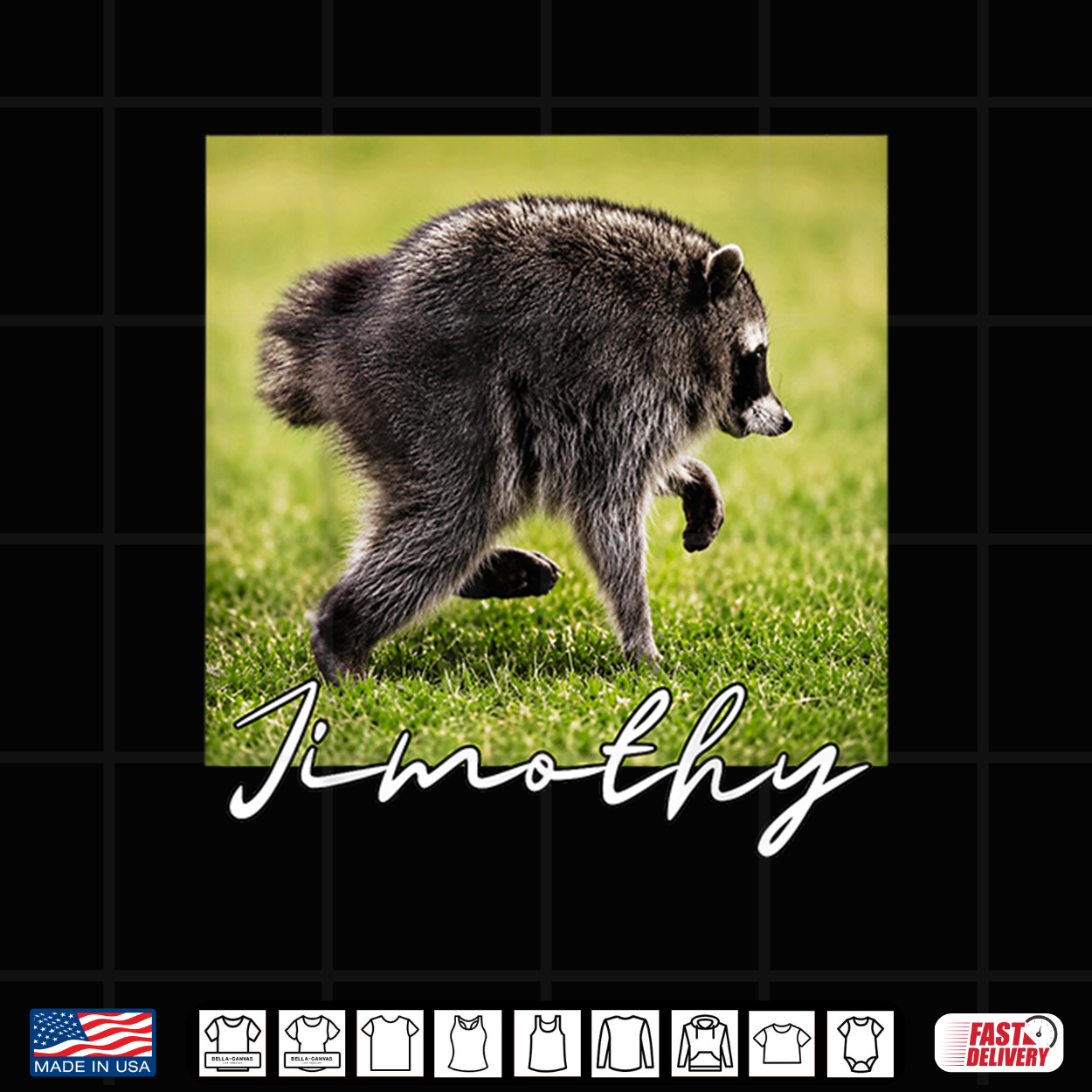 Seattle Jimothy Raccoon Meme Trash Panda Humor Shirt