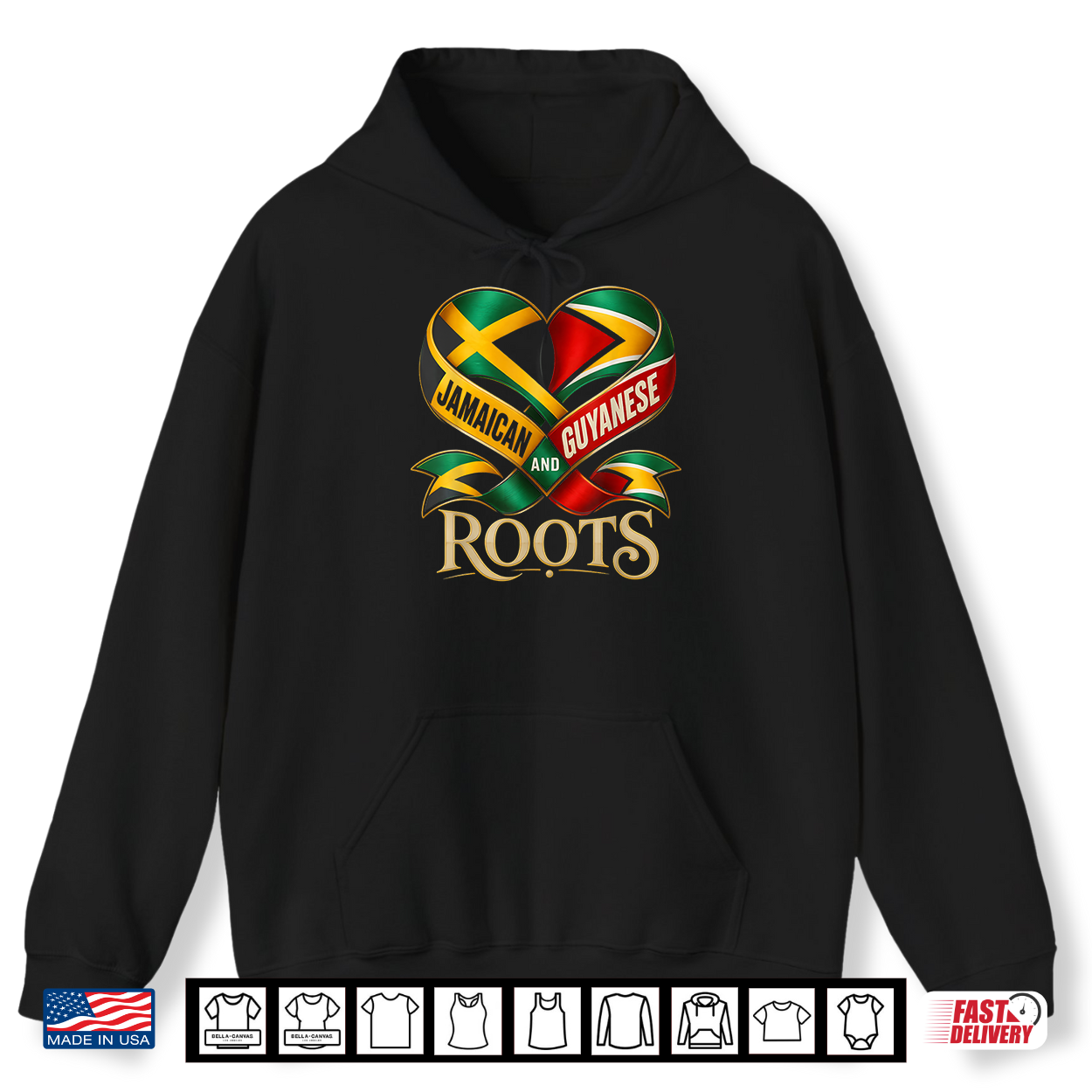 Toddler Half Jamaican Guyanese Flag Jamaica Guyana Men Women Shirt Toddler Half Jamaican Guyanese Flag Jamaica Guyana Men Women Shirt