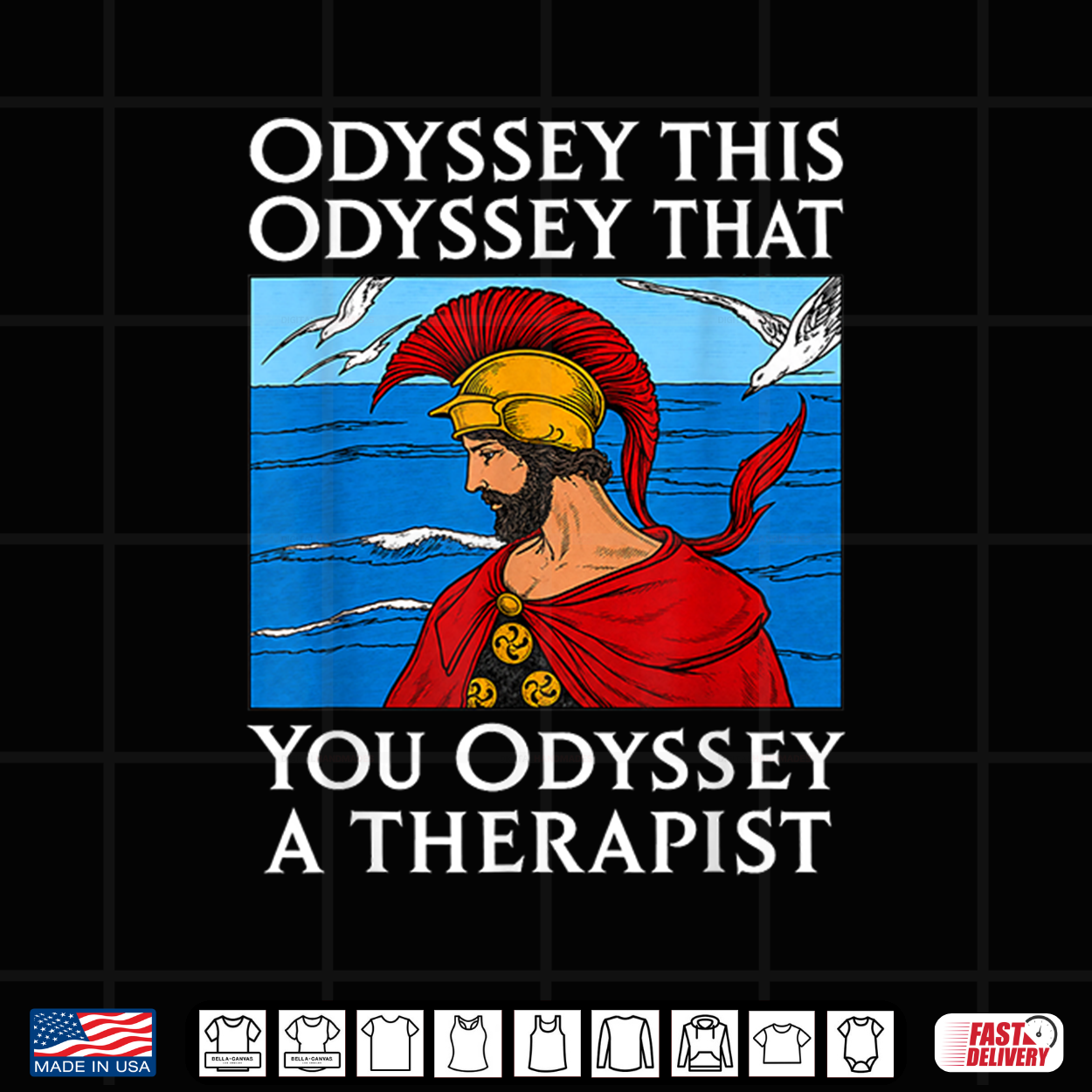 Odyssey This Odyssey That Therapist Greek Humor Shirt Odyssey This Odyssey That Therapist Greek Humor Shirt