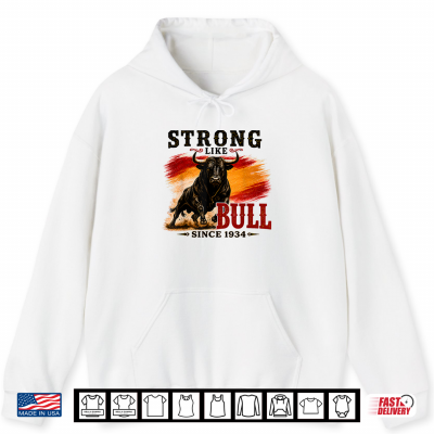 Hoodie Vintage Birthday Design For Dad Grandpa Men Born In 1934 Shirt