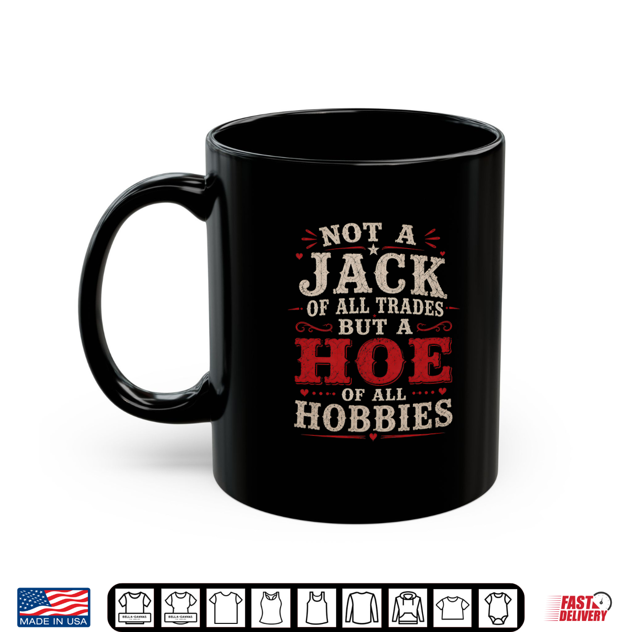 Not A Jack Of All Trades But A Hoe Of All Hobbies Vintage Shirt