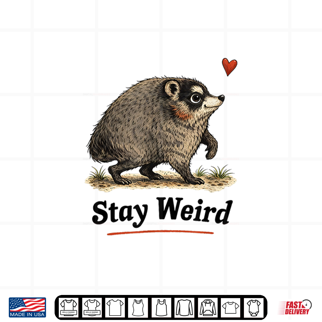Stay Weird Funny Timothy Raccoon Shirt Stay Weird Funny Timothy Raccoon Shirt