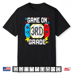 3Rd Grade For Boys Back To School First Day Of Third Grade Shirt