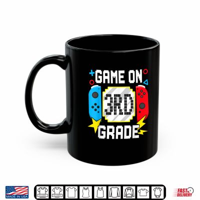 Mug 3rd Grade For Boys Back To School First Day Of Third Grade Shirt
