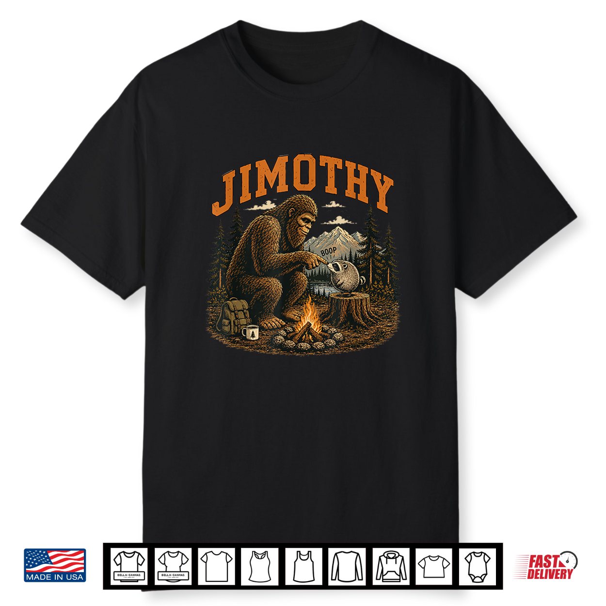Jimothy Raccoon Jimothy Bigfoot Boop Pacific Northwest Hero Shirt Jimothy Raccoon Jimothy Bigfoot Boop Pacific Northwest Hero Shirt
