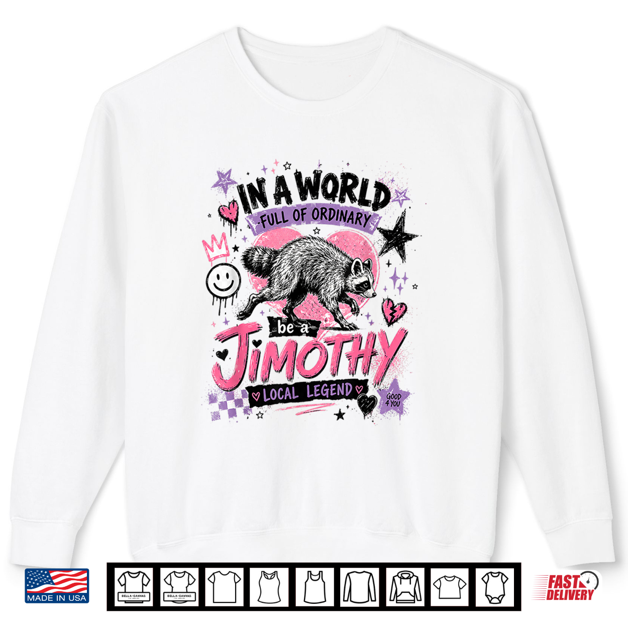Jimothy Local Legend Street Art Raccoon World Of Ordinary Shirt Jimothy Local Legend Street Art Raccoon World Of Ordinary Shirt