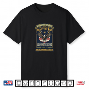 Korean War Veterans Armistice Day Honoring Graphic Tee Shirt
