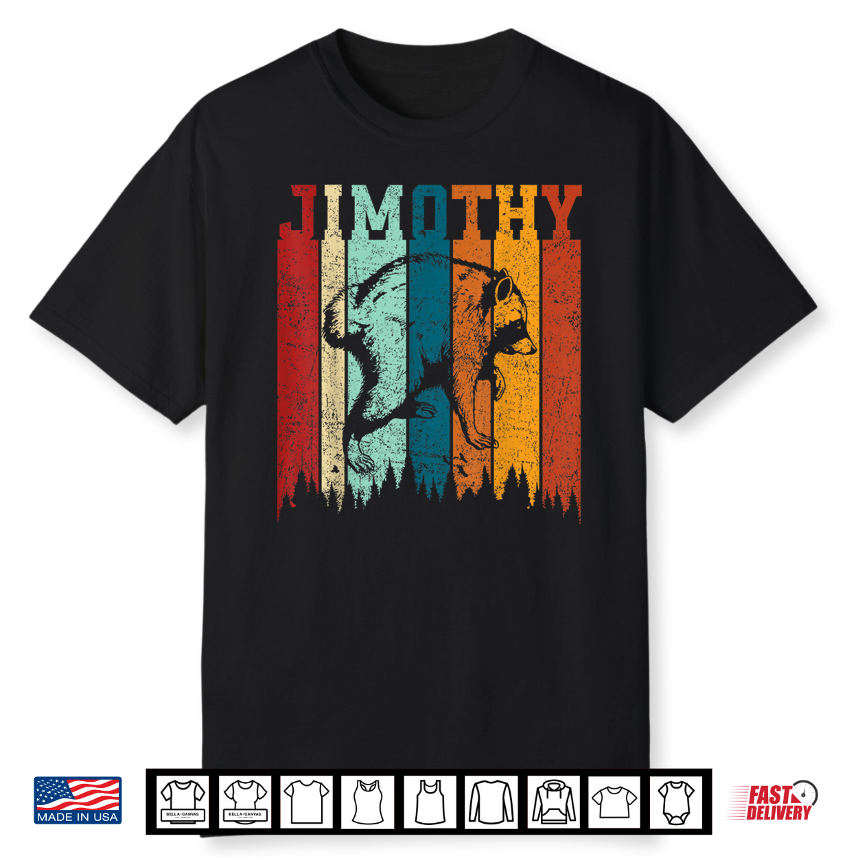 Retro Jimothy Viral Raccoon Shirt Funny Trash Panda Jimothy Shirt Retro Jimothy Viral Raccoon Shirt Funny Trash Panda Jimothy Shirt