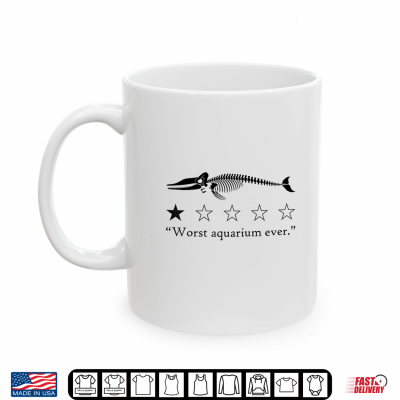 Worst Aquarium Ever Whale Skeleton Shirt 3 Mug Worst Aquarium Ever Whale Skeleton Shirt