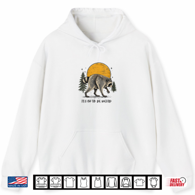 Hoodie Cute Jimothy Raccoon Its OK To Be Weird Raccoon Jimothy Shirt