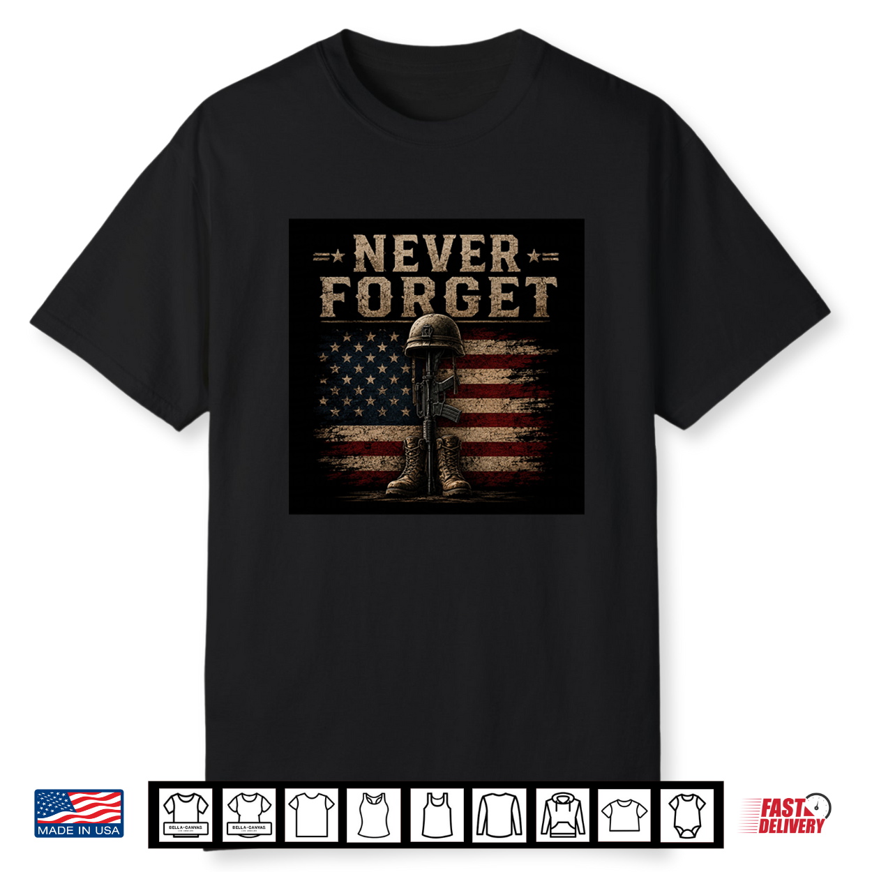 Freedom Isn’T Free Honor Respect Never Forget Shirt