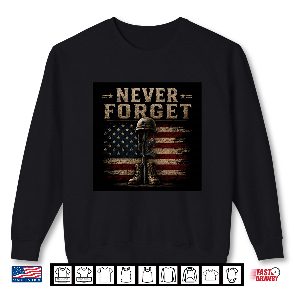 Freedom Isn’T Free Honor Respect Never Forget Shirt