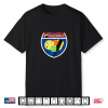 Retro Pickleball Paddle  Ball Interstate Highway Shield Shirt