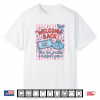 Women Striped Welcome Back To School Nurse Er Ed Rn Shirt