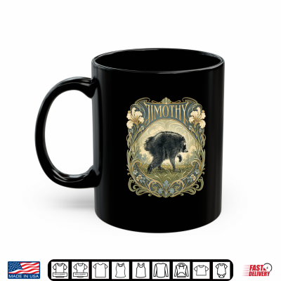 Mug Jimothy Raccoon Art Nouveau Vintage Poster Seattle Shirt
