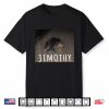 Jimothy Timothy Raccoon Meme Drinking Iced Coffee Funny Shirt