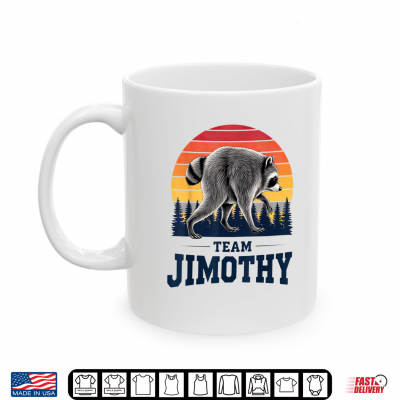 Mug Jimothy Viral Raccoon Funny Trash Panda Wildlife Shirt