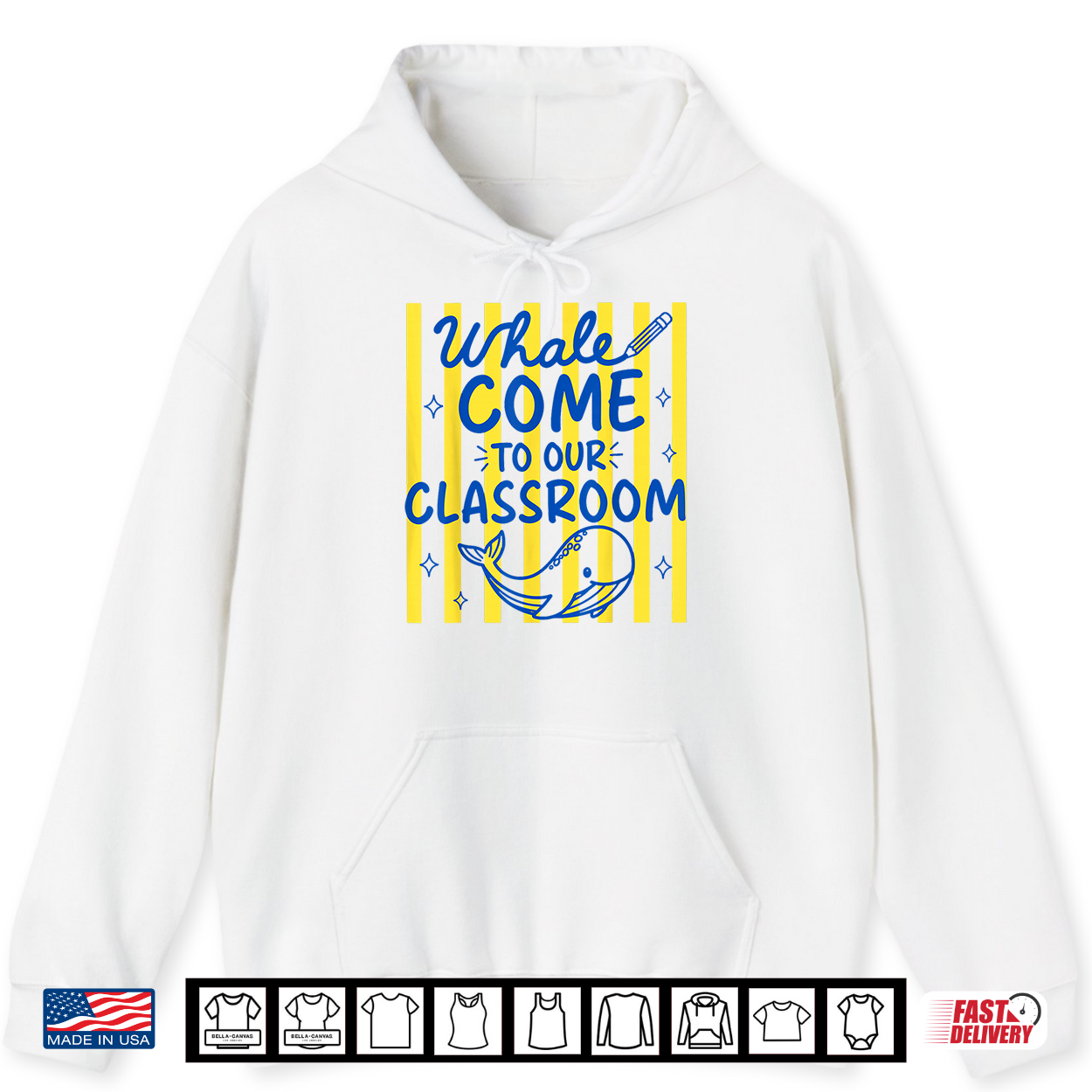 Whale Come To Our Classroom Cute Whale Back To School Shirt