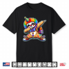 Funny Dancing Clown Dabbing Costumes Spooky Halloween Sloth Shirt