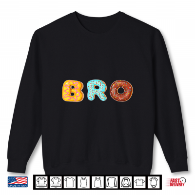 Sweatshirt Sprinkle Donut Brother Bro Halloween Costume Shirt