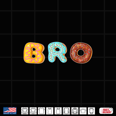 Design Sprinkle Donut Brother Bro Halloween Costume Shirt