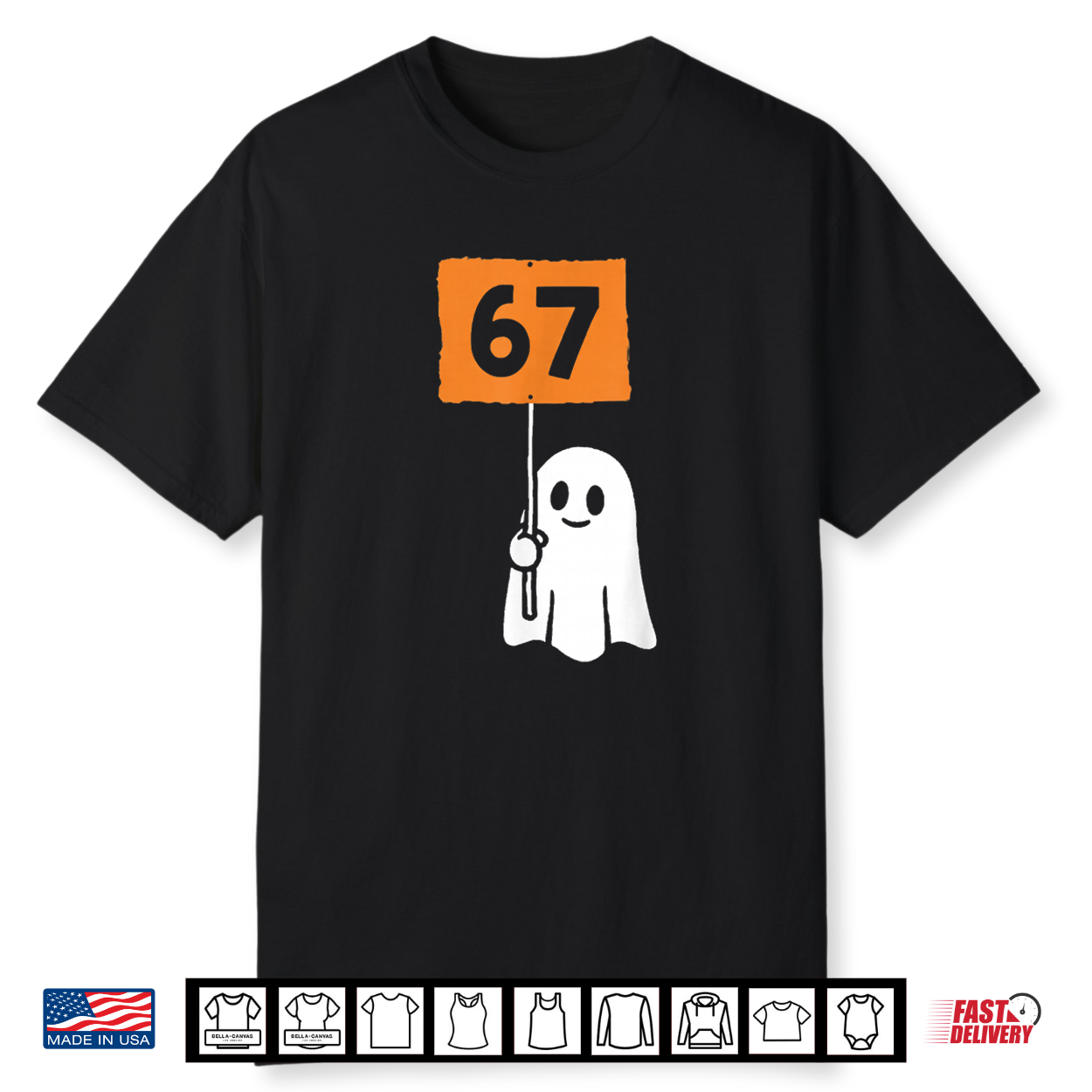 67 Meme Humor 6 7 Funny Six Seven Halloween Shirt