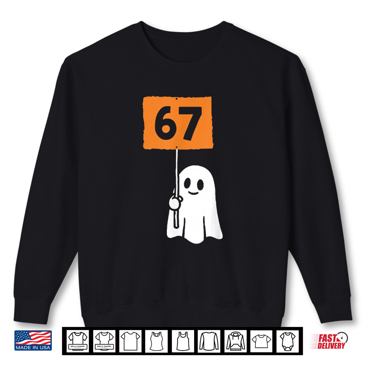67 Meme Humor 6 7 Funny Six Seven Halloween Shirt