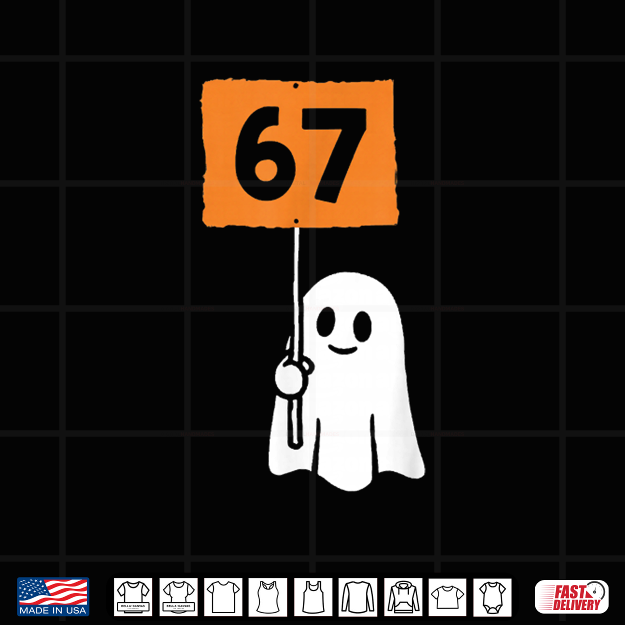 67 Meme Humor 6 7 Funny Six Seven Halloween Shirt