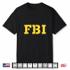 Halloween Fbi Costume Idea Funny Diy Halloween Costume Shirt