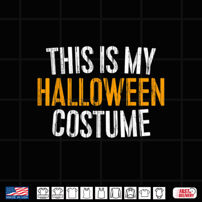 Design This Is My Halloween Costume Shirt