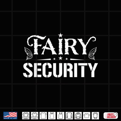 Design Fairy Security Family Halloween Costume Shirt