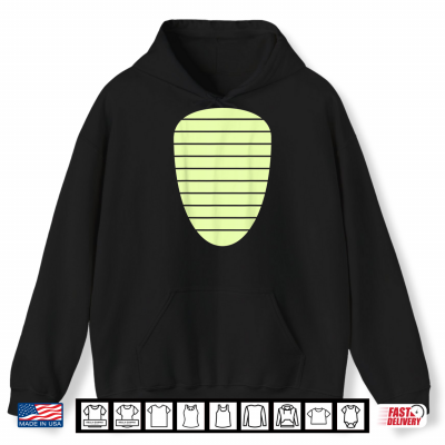 Hoodie Alligator Belly Crocodile Lizard Dinosaur Costume Halloween Shirt