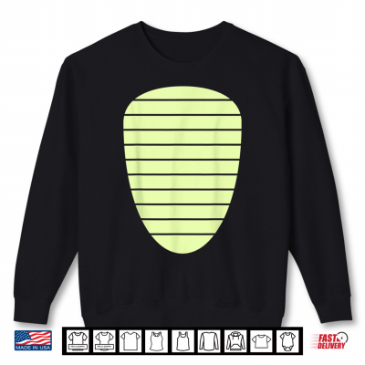 Sweatshirt Alligator Belly Crocodile Lizard Dinosaur Costume Halloween Shirt