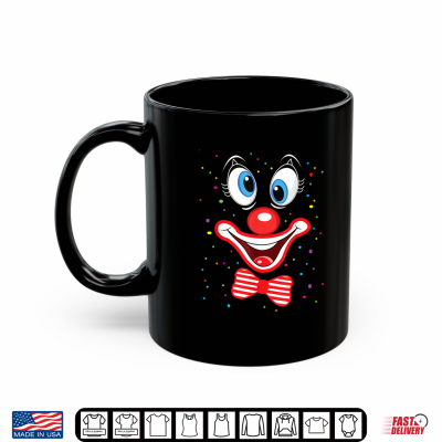 Mug Carnival Clown Face Circus Costume Kids Men Women Carnivals Shirt