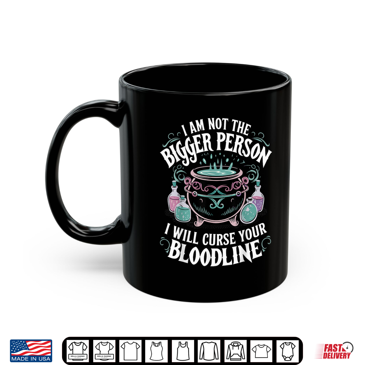 I Am Not The Bigger Person I Will Curse Your Bloodline Shirt